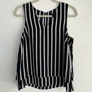 Banana Republic Striped Sleeveless Blouse / Tank